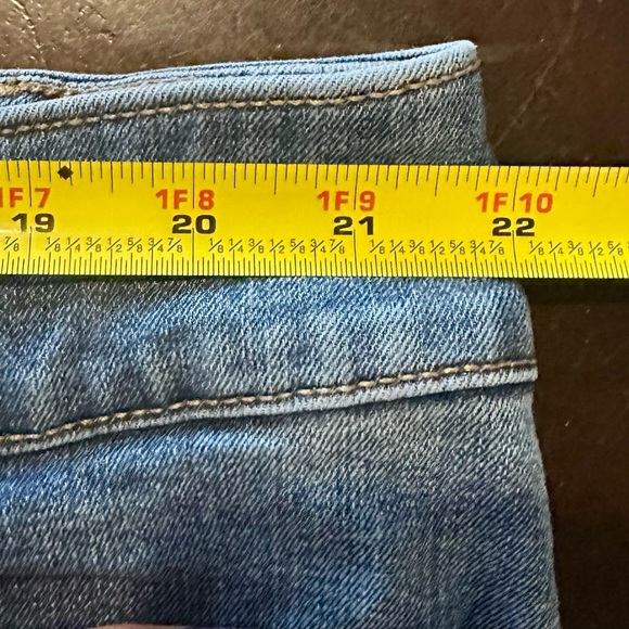 Lane Bryant medium wash high-rise boot jeans size 24 - Picture 8 of 12